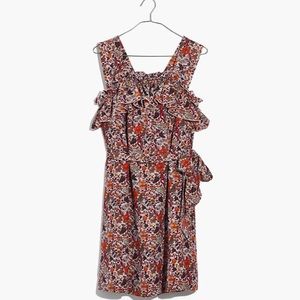 Madewell x Karen Walker silk dress size 12 BNWT
